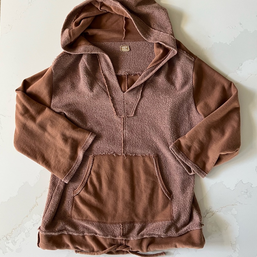 Free People Raven Pullover in Otter Size Small - Picture 2 of 7
